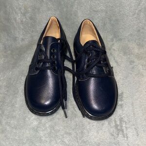 Josmo toddler boys navy dress shoes size 8.5 NEW no box